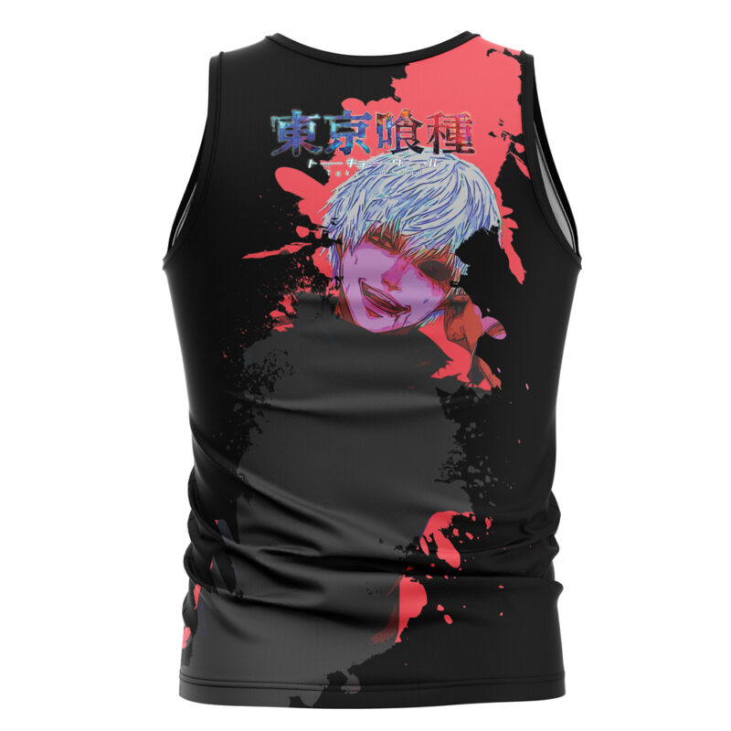Kaneki Ken Tokyo Ghoul Streetwear Tank Top - Image 2