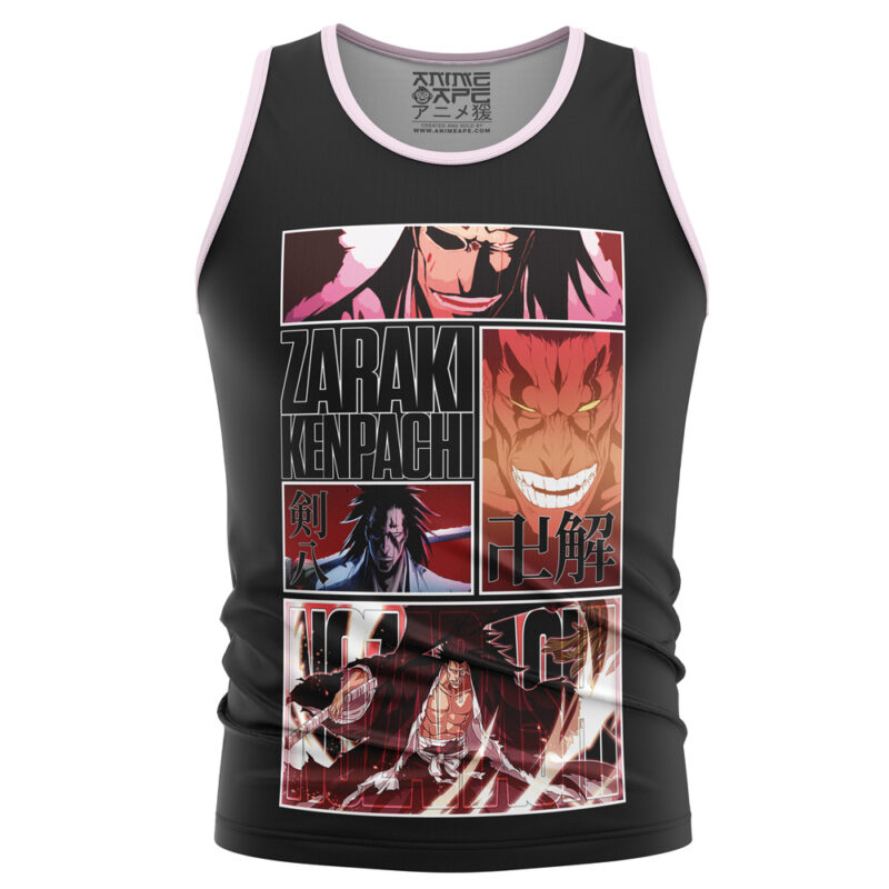 Zaraki Kenpachi TYBWA Bleach Streetwear Tank Top