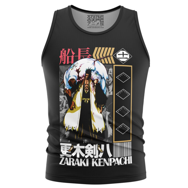 Zaraki Kenpachi TYBWA V2 Bleach Streetwear Tank Top