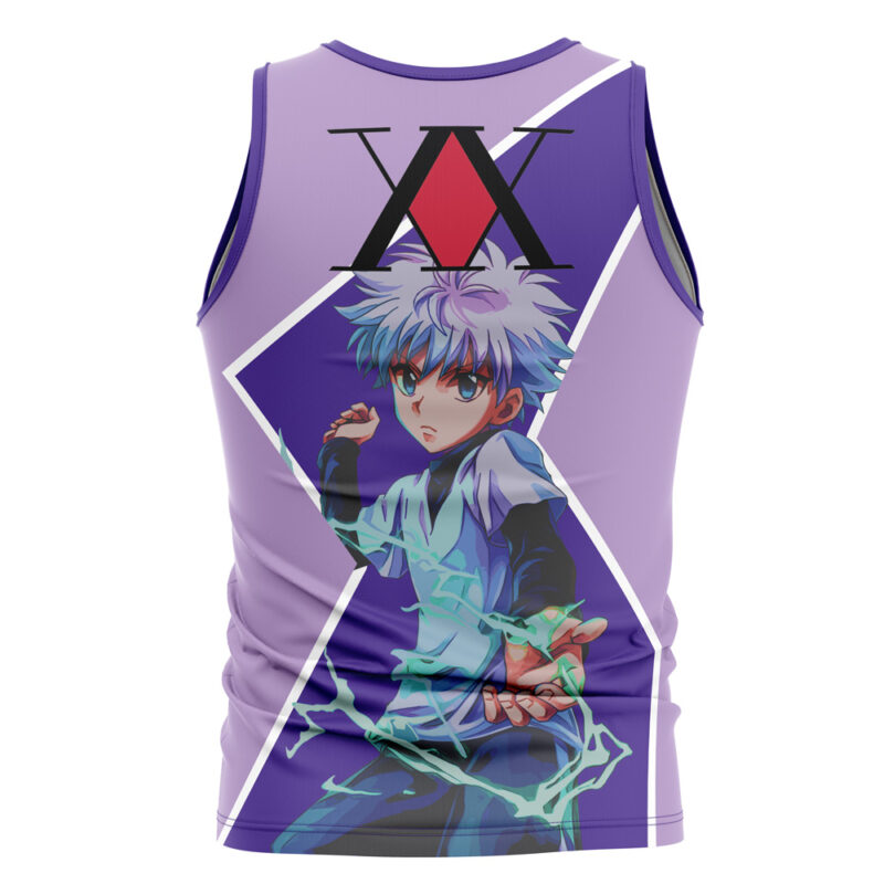 Killua Zoldyck Hunter x Hunter Streetwear Tank Top - Image 2