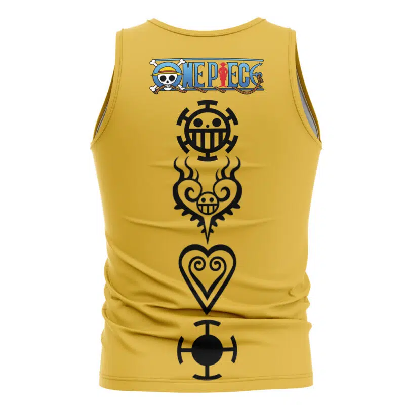 Trafalgar D. Law One Piece Streetwear Tank Top - Image 2