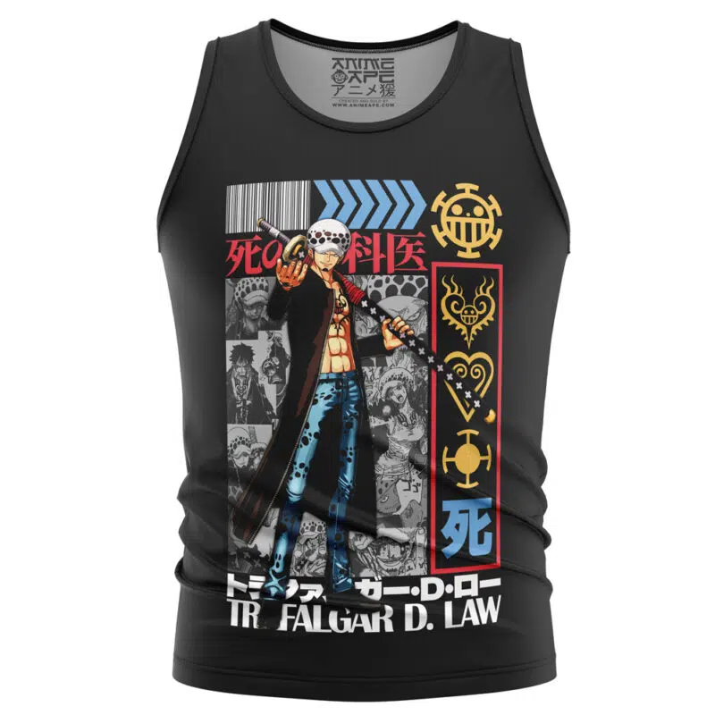 Trafalgar D. Law V2 One Piece Streetwear Tank Top