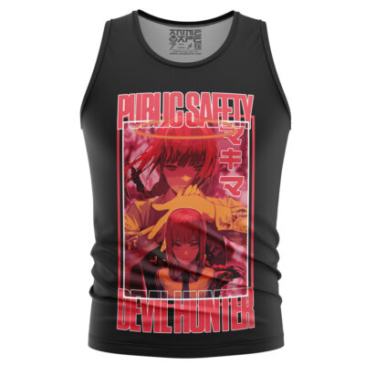 Makima Chainsaw Man Streetwear Tank Top