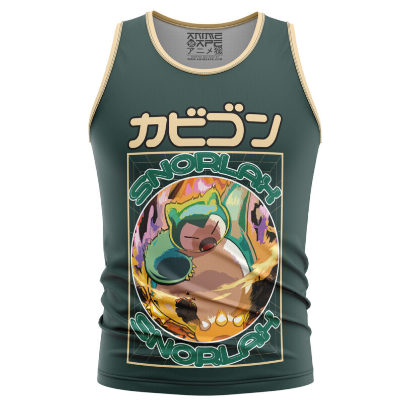 Snorlax Pokemon Streetwear Tank Top