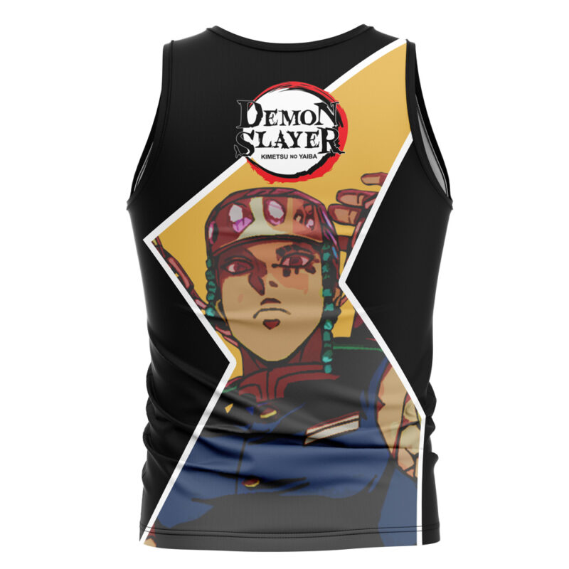 Uzui Tengen Demon Slayer Streetwear Tank Top - Image 2