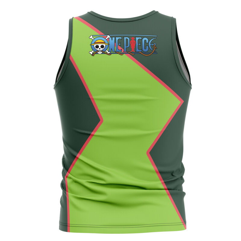 Roronoa Zoro One Piece Streetwear Tank Top - Image 2