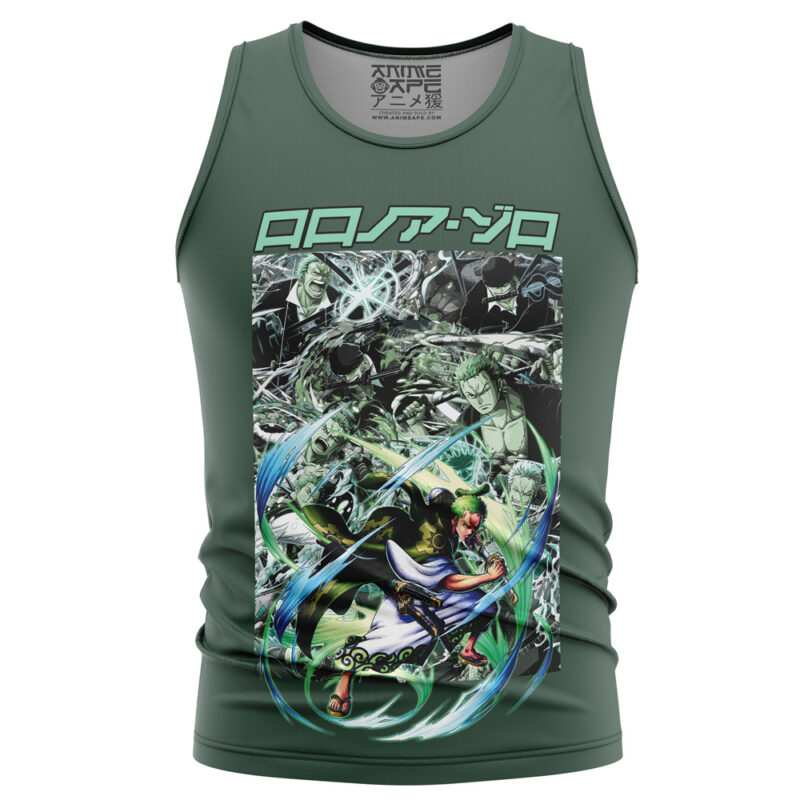Roronoa Zoro One Piece Streetwear Tank Top