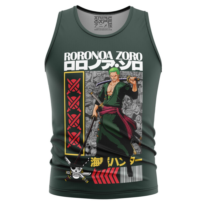 Roronoa Zoro V2 One Piece Streetwear Tank Top