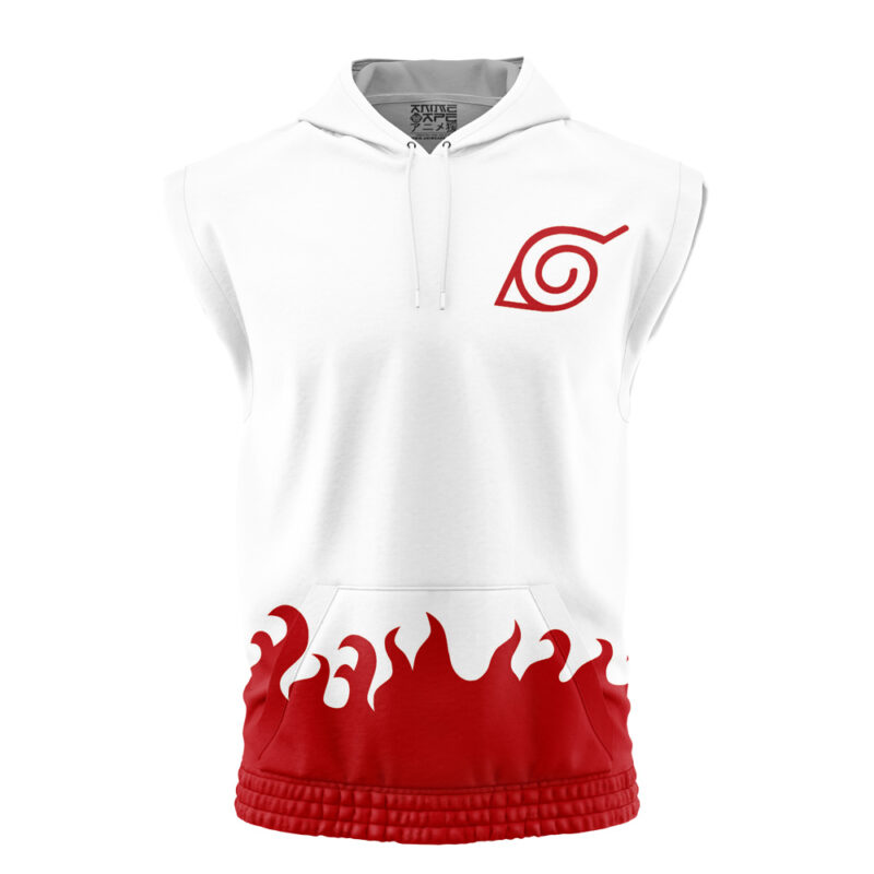 4th Hokage Shippuden Sleeveless Hoodie - Image 2