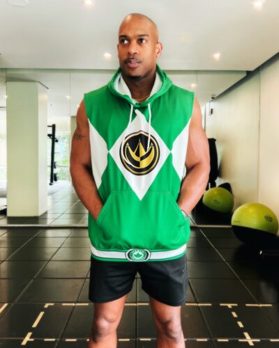 Green Ranger Mighty Morphin Power Rangers Sleeveless Hoodie