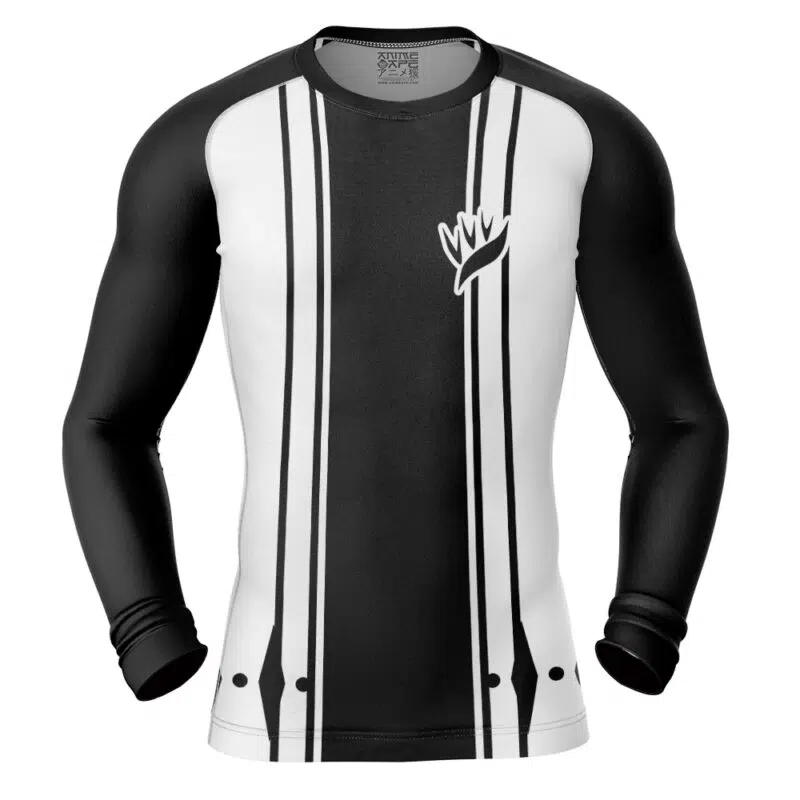 8th Division Captain Kyoraku Shunsui Bleach Long Sleeve Rash Guard Compression Shirt