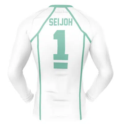 Aoba Johsai High Seijoh #1 Haikyuu Long Sleeve Rash Guard Compression Shirt