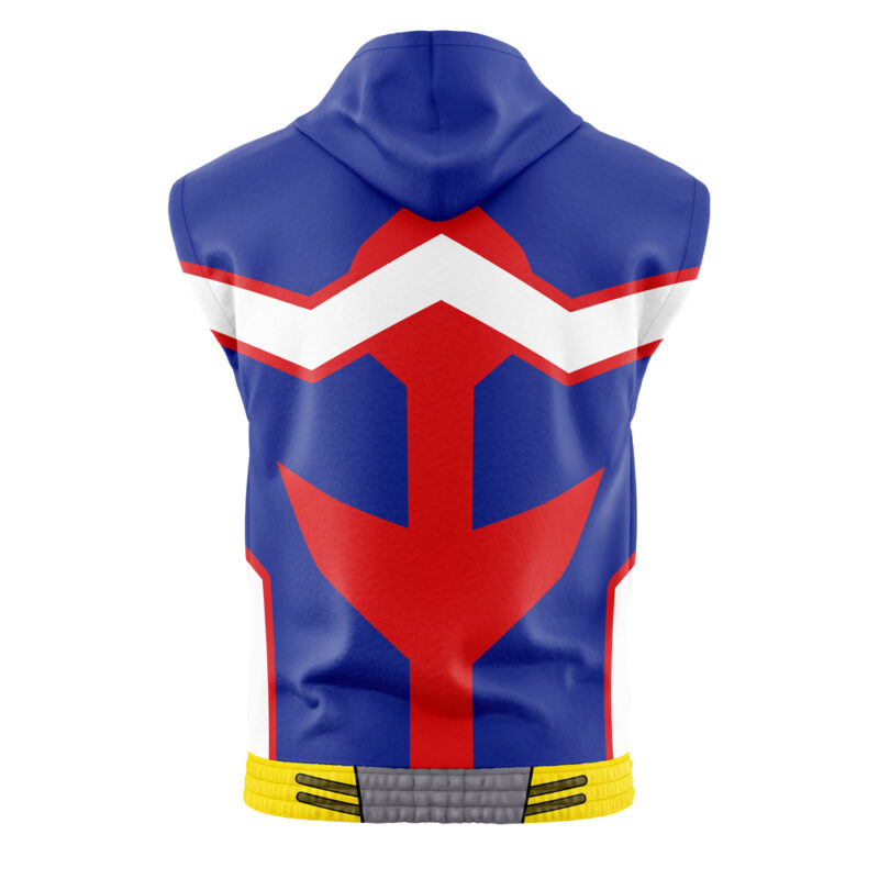 All Might My Hero Academia Sleeveless Hoodie - Image 2