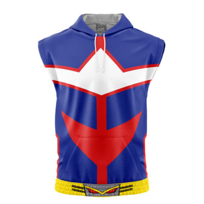 All Might My Hero Academia Sleeveless Hoodie