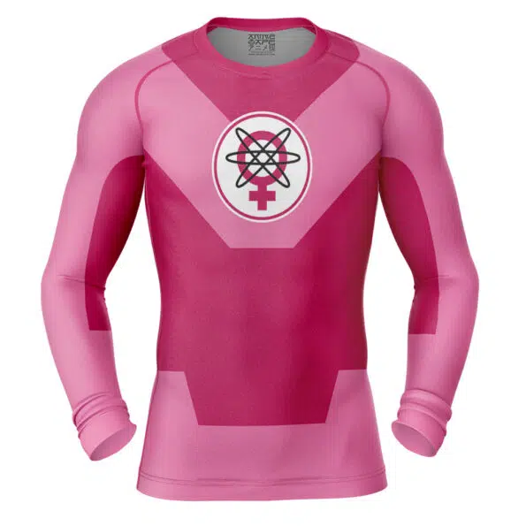 Atom Eve Invincible Long Sleeve Rash Guard Compression Shirt