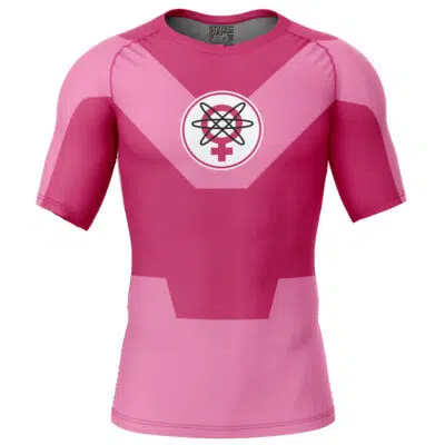 Atom Eve Invincible Short Sleeve Rash Guard Compression Shirt