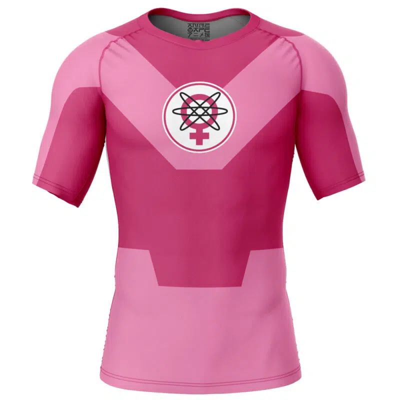 Atom Eve Invincible Short Sleeve Rash Guard Compression Shirt