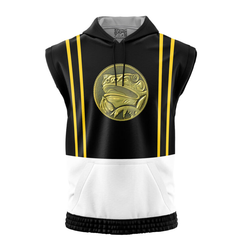 Black Ranger Ninjetti Power Rangers Sleeveless Hoodie