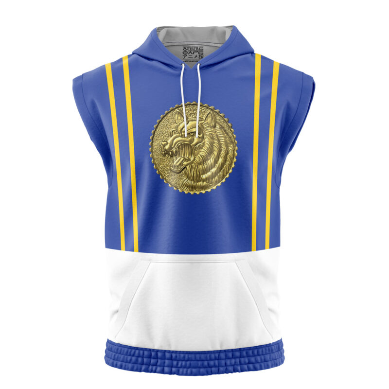 Blue Ranger Ninjetti Power Rangers Sleeveless Hoodie