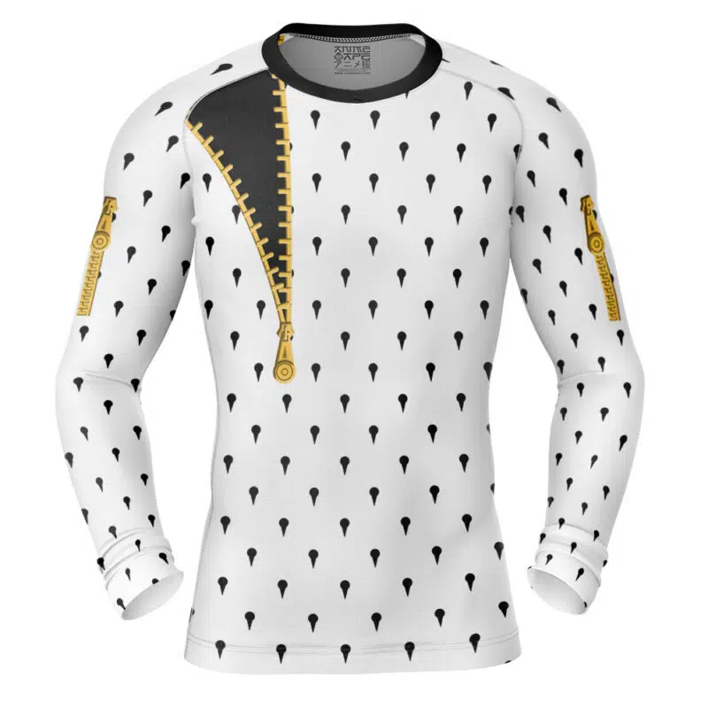 Bruno Buccirati Jojo's Bizarre Adventure Long Sleeve Rash Guard Compression Shirt