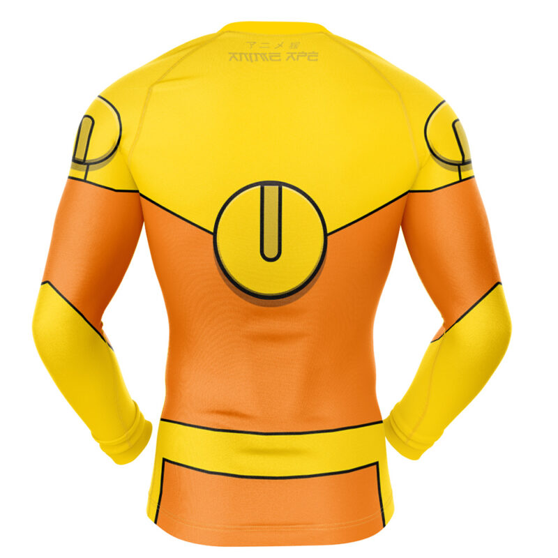 Bulletproof Invincible Long Sleeve Rash Guard Compression Shirt - Image 2
