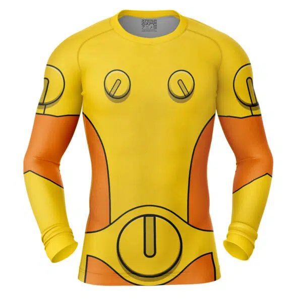 Bulletproof Invincible Long Sleeve Rash Guard Compression Shirt