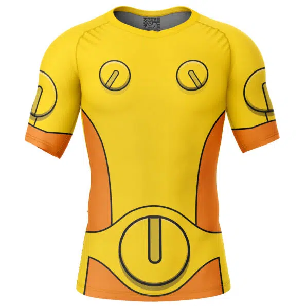 Bulletproof Invincible Short Sleeve Rash Guard Compression Shirt