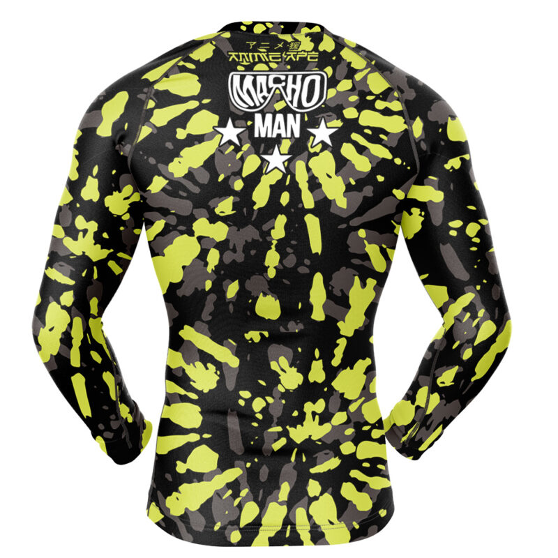 Cup of Coffee in the Big Time Randy Savage Long Sleeve Rash Guard Compression Shirt - Image 2