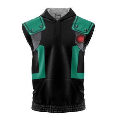 Deku World Heroes Mission My Hero Academia Sleeveless Hoodie