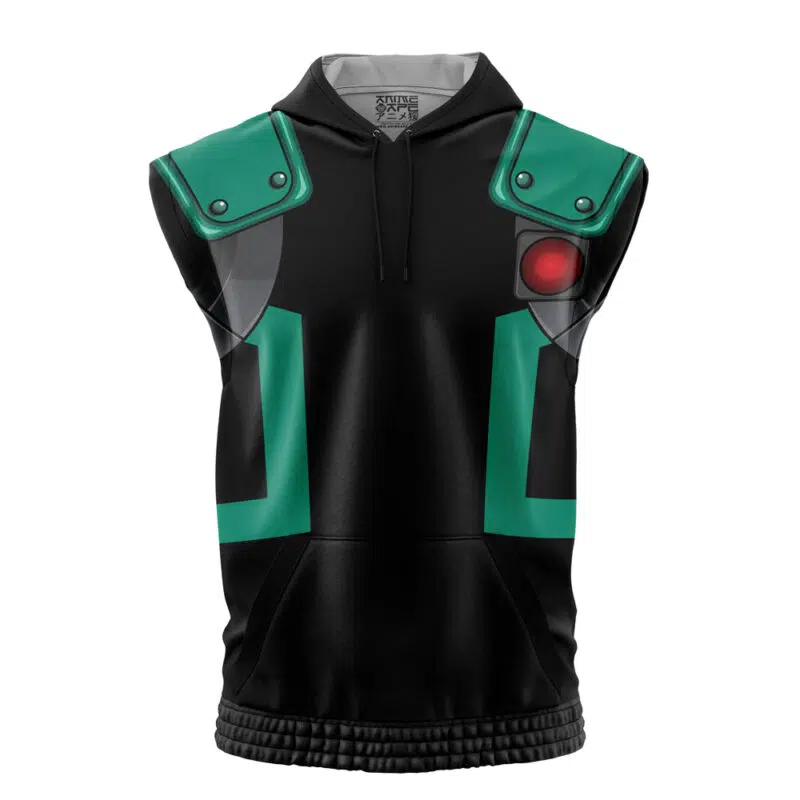 Deku World Heroes Mission My Hero Academia Sleeveless Hoodie