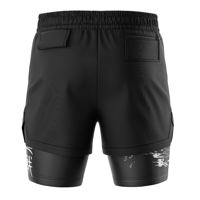 Divine Dogs Jujutsu Kaisen 2-in-1 Performance Shorts - Image 4