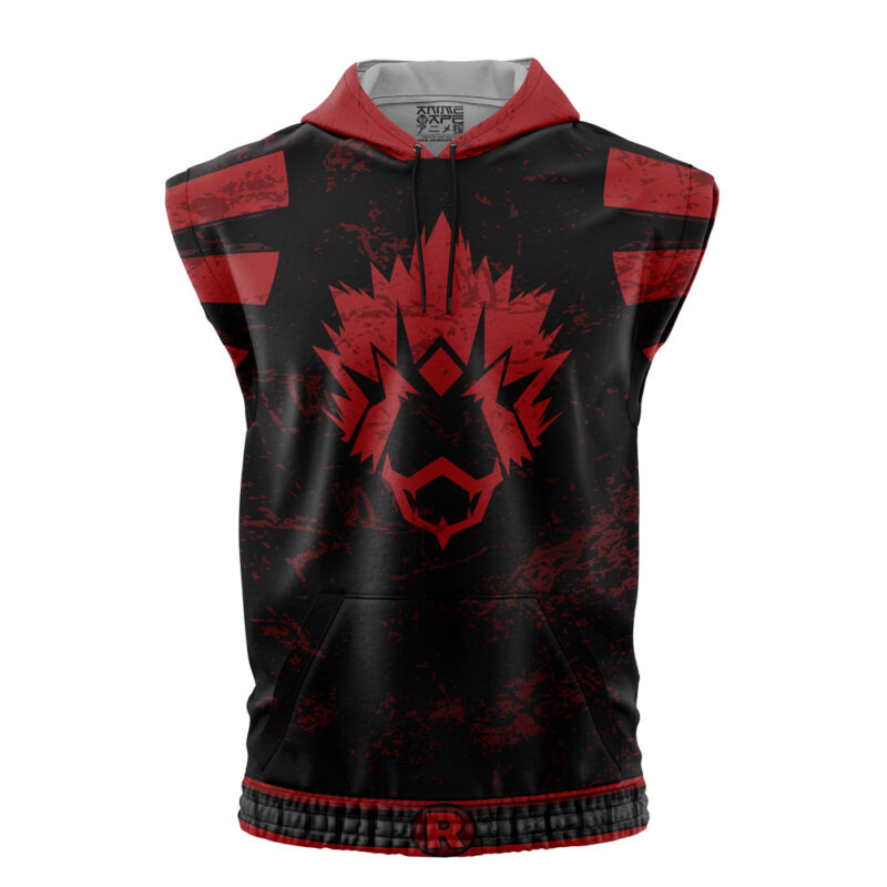 Eijiro Kirishima My Hero Academia Sleeveless Hoodie