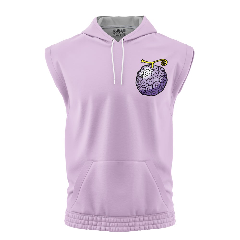 Gear 5 Luffy One Piece Sleeveless Hoodie