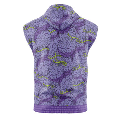 Gomu Gomu No Mi One Piece Sleeveless Hoodie