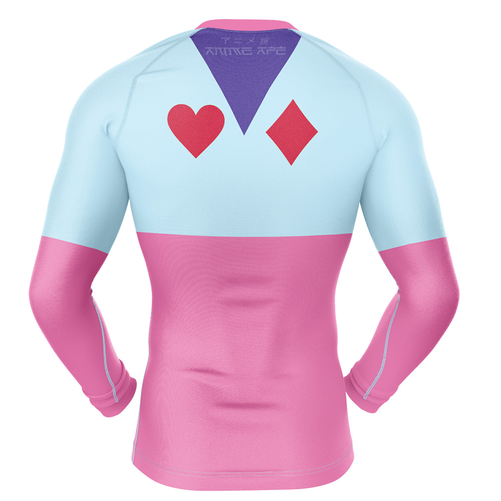Hypnotic Eye Hisoka Hunter X Hunter Long Sleeve Rash Guard