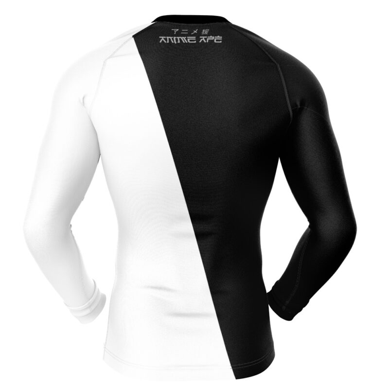 Ichigo Hollow Mask Bleach Long Sleeve Rash Guard Compression Shirt - Image 2