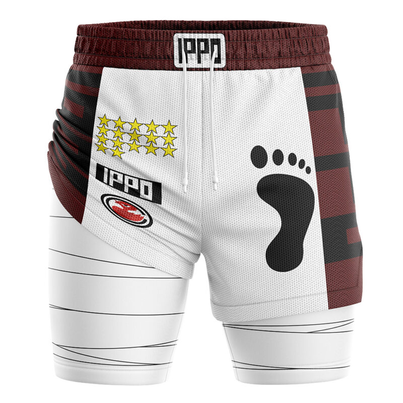 Ippo Makunouchi Hajime No Ippo 2-in-1 Performance Shorts - Image 3