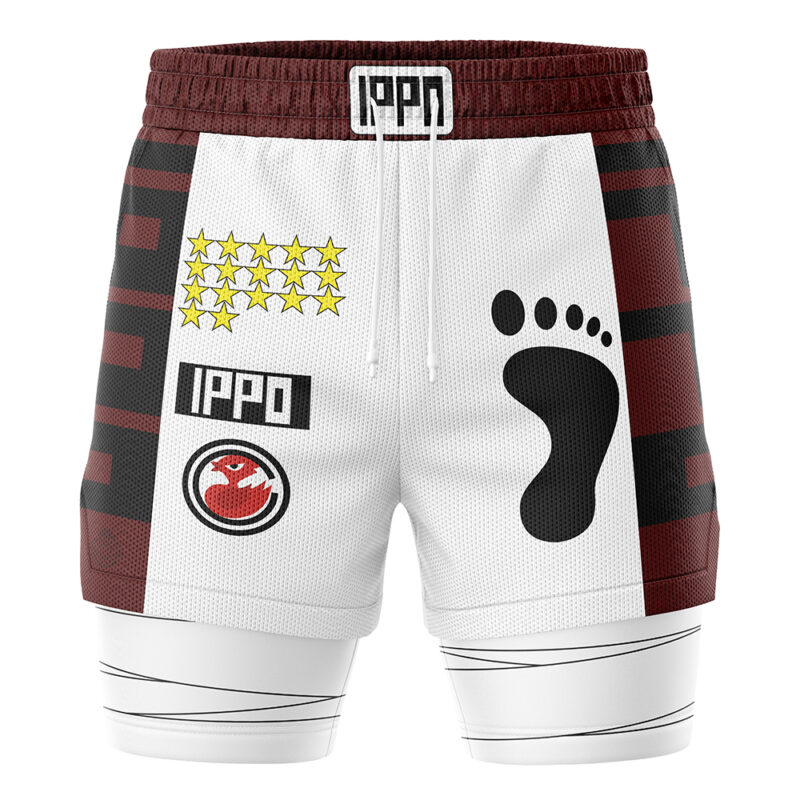 Ippo Makunouchi Hajime No Ippo 2-in-1 Performance Shorts