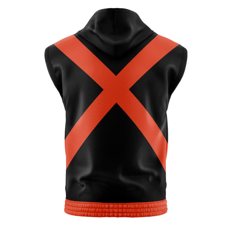 Katsuki Bakugo My Hero Academia Sleeveless Hoodie - Image 2