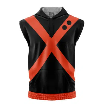 Katsuki Bakugo My Hero Academia Sleeveless Hoodie