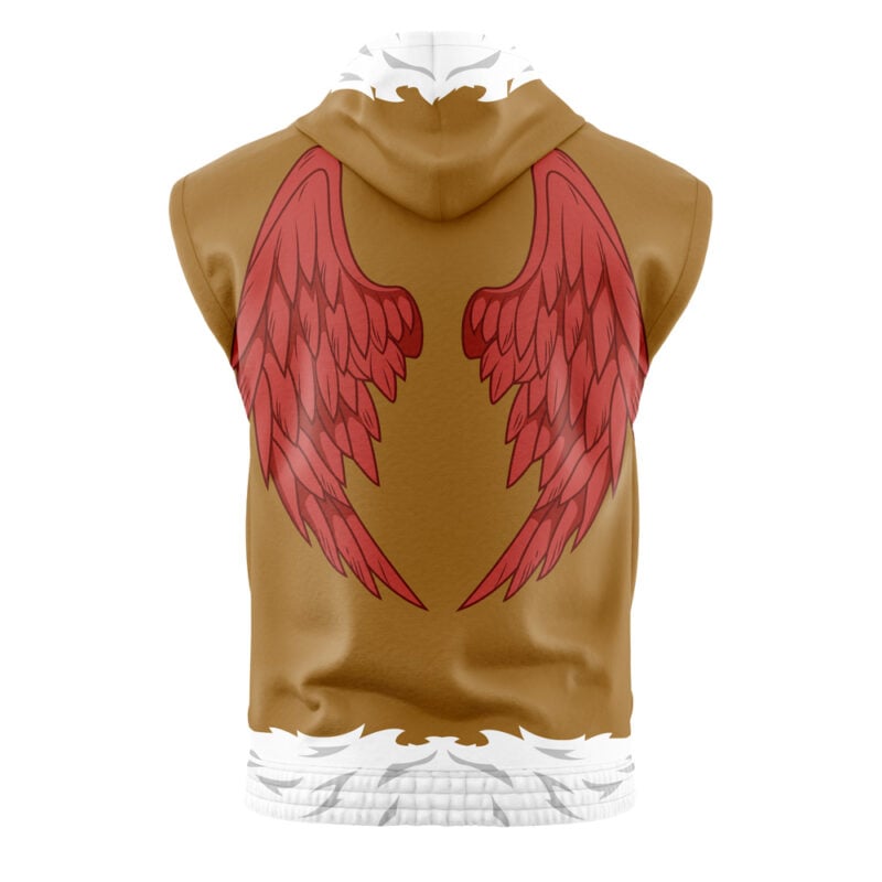 Keigo Takami Hawks My Hero Academia Sleeveless Hoodie - Image 2