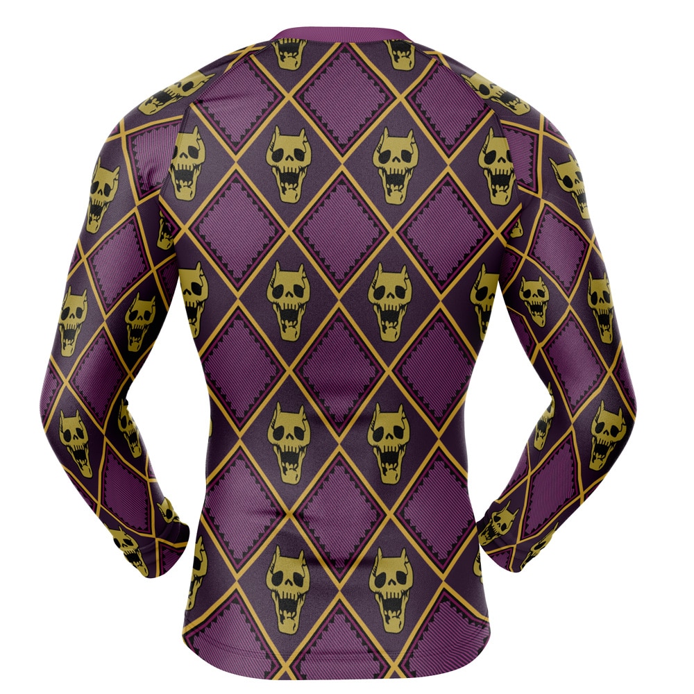 jojo　脚 Killer Queen Jojo's Bizarre Adventure Long Sleeve Rash Guard