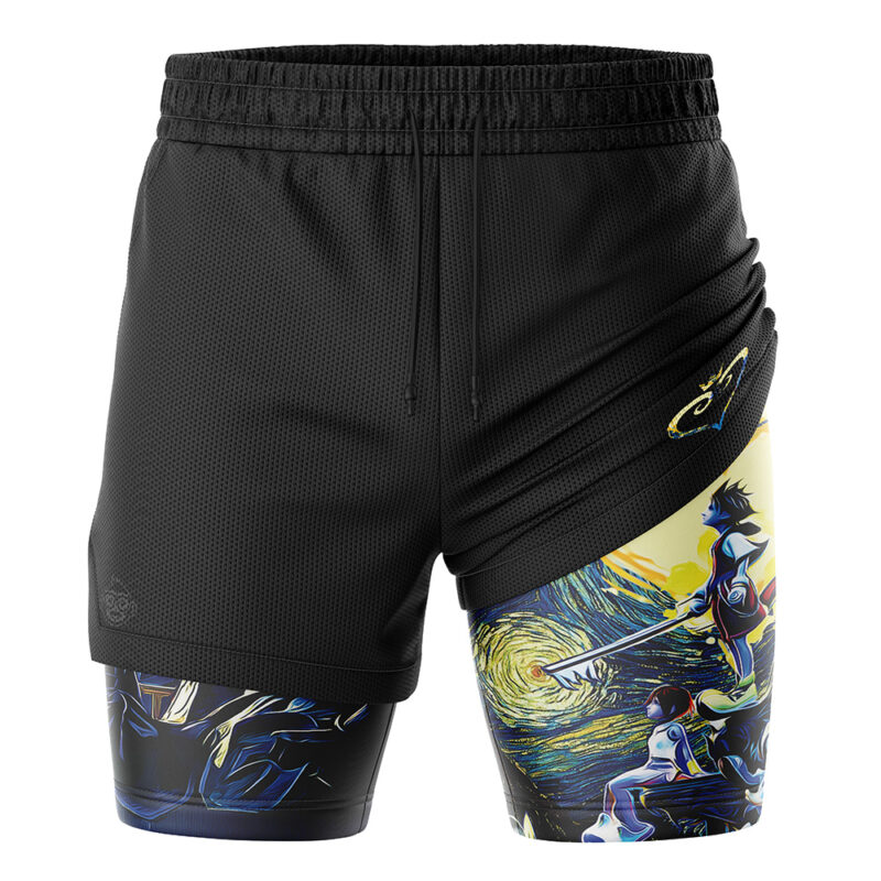 Kingdom Hearts Starry Night 2-in-1 Performance Shorts - Image 3