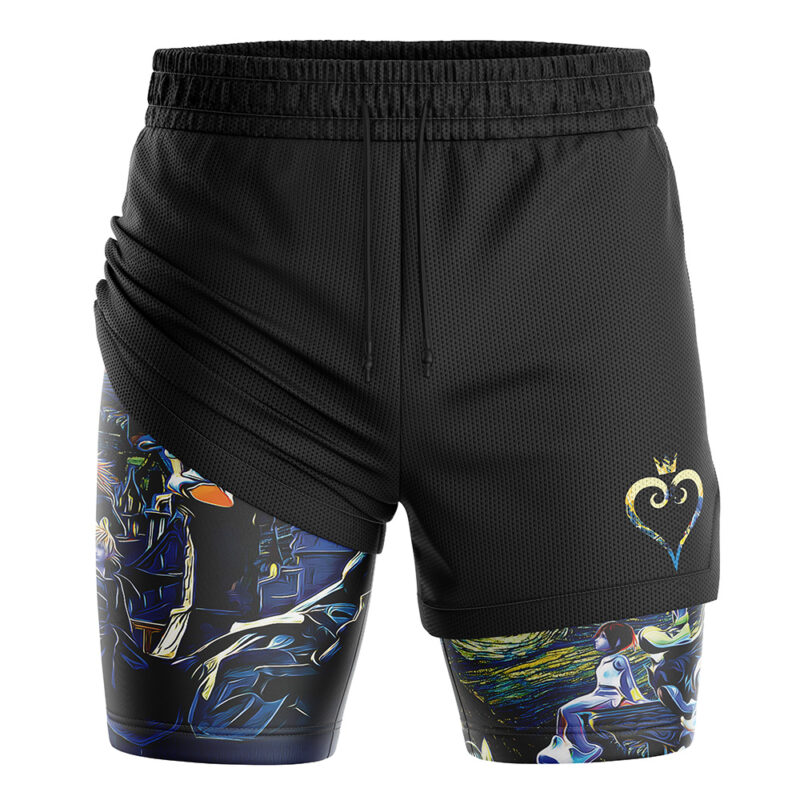 Kingdom Hearts Starry Night 2-in-1 Performance Shorts