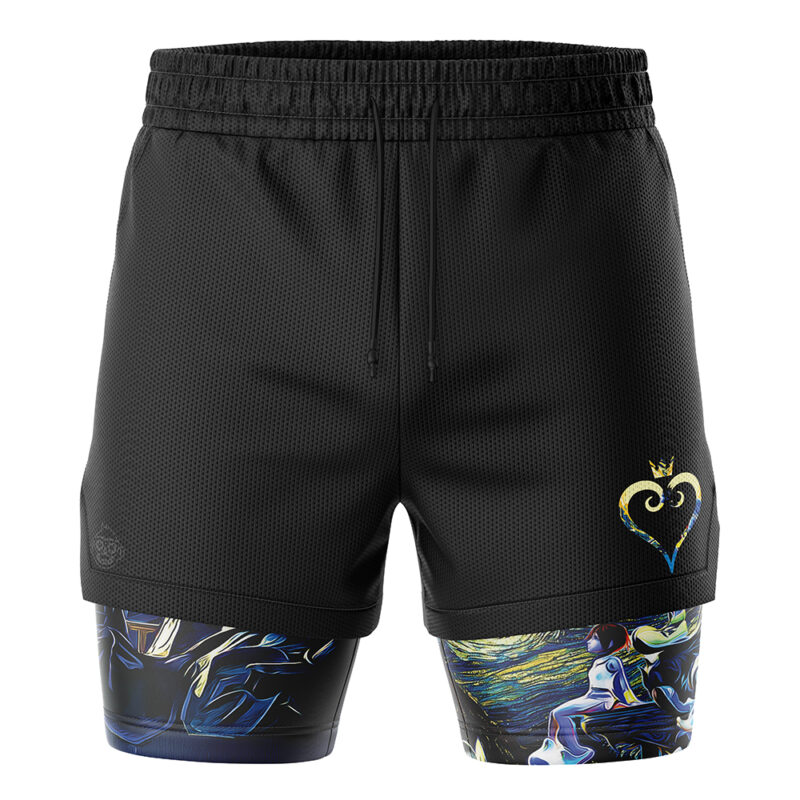 Kingdom Hearts Starry Night 2-in-1 Performance Shorts - Image 2