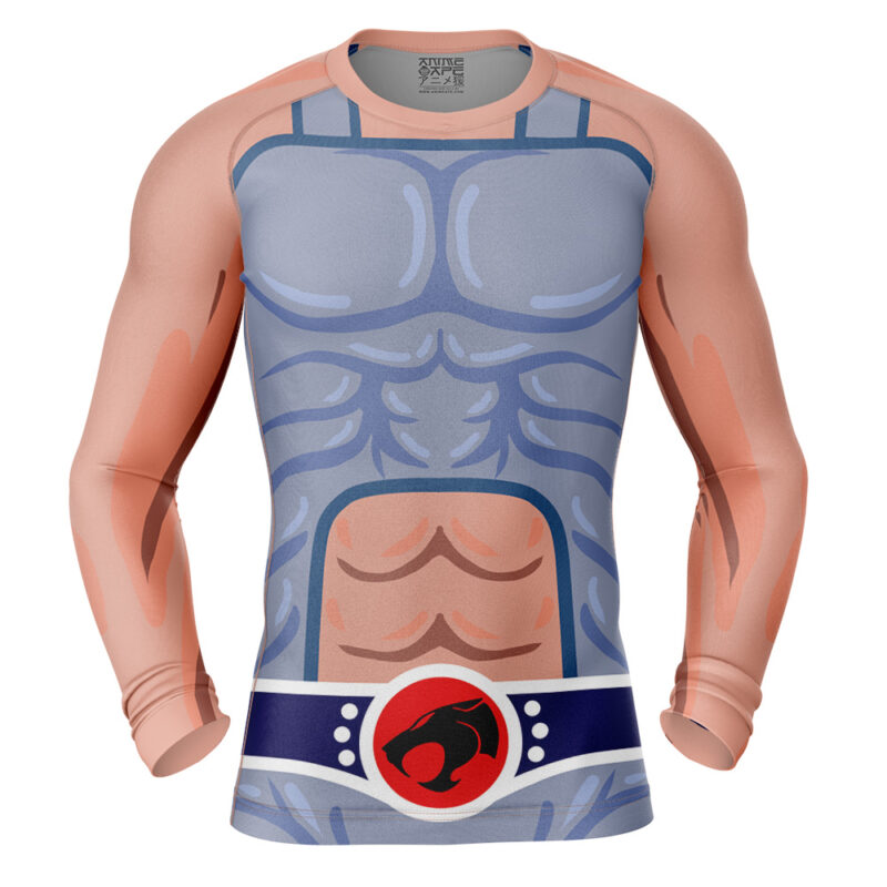 Lion-O Thundercats Short Sleeve Rash Guard Compression Shirt