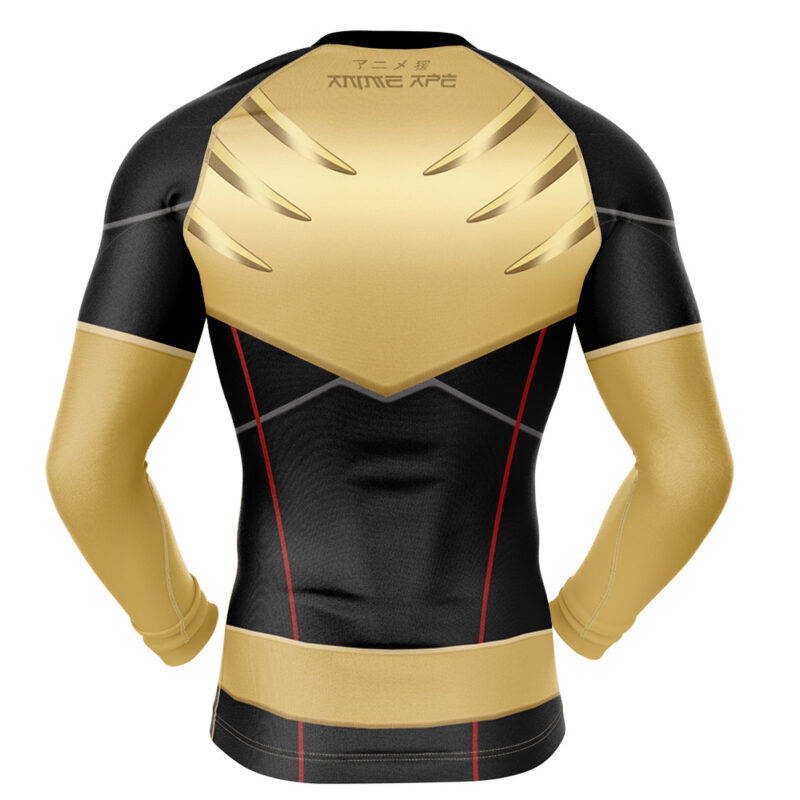 Lord Drakkon EVO III Mighty Morphin Power Rangers Long Sleeve Rash Guard Compression Shirt - Image 2