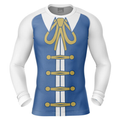 Lucy Heartfilia Fairy Tail Short Sleeve Rash Guard Compression Shirt