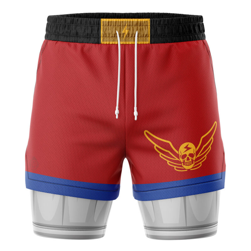 M. Bison Street Fighter 2-in-1 Performance Shorts - Image 2