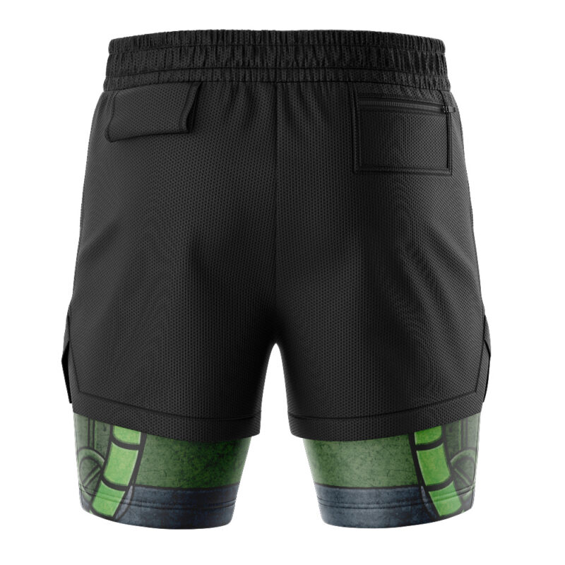 MS-06S Zaku II Gundam 2-in-1 Performance Shorts - Image 4